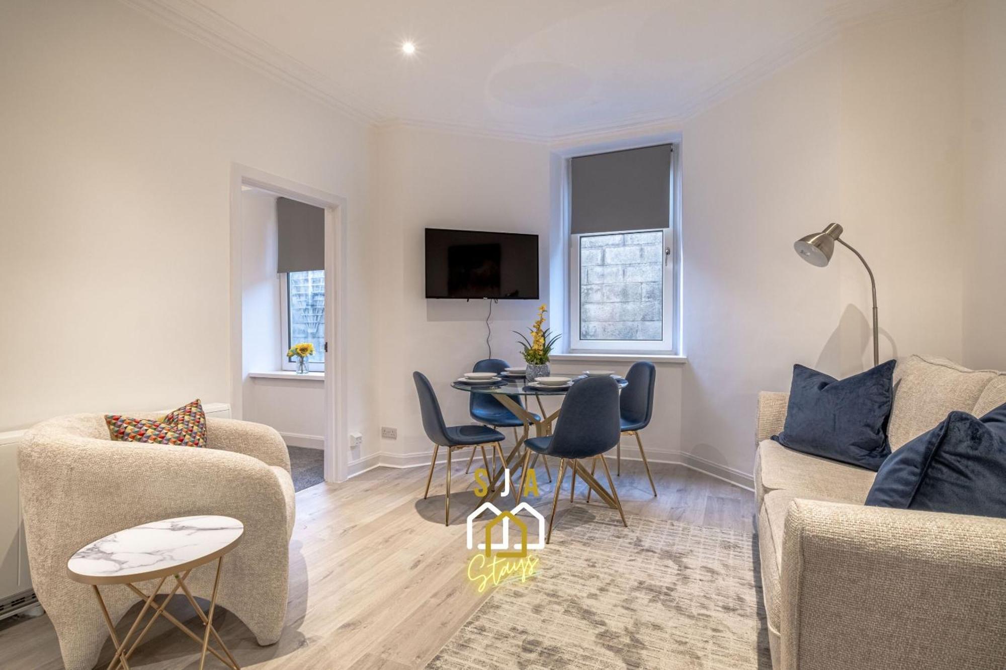 Holburn Hideaway - Sja Stays - Modern 2 Bed Apartment Aberdeen Exterior photo